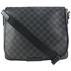 Louis Vuitton Damier Graphite Daniel MM Messenger Crossbody 114lv50