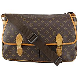 Louis Vuitton Monogram Sac Gibeciere GM Crossbody Messenger 1118lv30