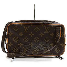 Louis Vuitton Monogram Pochette Marly Bandouliere Crossbody Bag