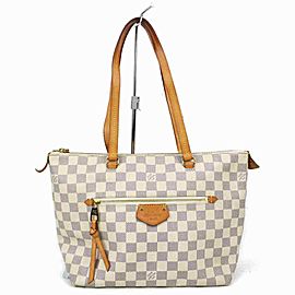 Louis Vuitton Damier Azur Lena PM Zip Tote Jena Iena 858350