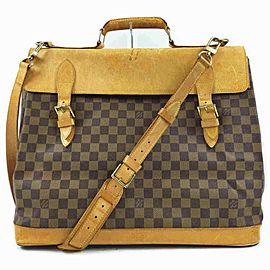 Louis Vuitton Damier Ebene Anniversary Clipper with Strap Bandouliere 860435