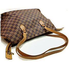 Louis Vuitton Damier Ebene Columbine 100th Anniversary Centenaire 872692 Brown Coated Canvas Shoulder Bag