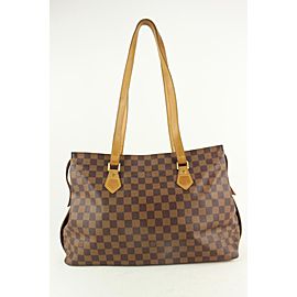 Louis Vuitton Damier Ebene Columbine Zip Tote Chelsea7lv1105