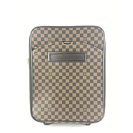 Louis Vuitton Damier Ebene Pegase 45 Rolling Luggage 33L122