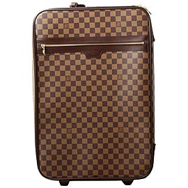 Louis Vuitton Damier Ebene Pegase 55 Rolling Luggage Trolley 861376