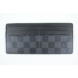 Louis Vuitton Damier Graphite Long Card Case 901LT9