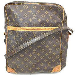 Louis Vuitton XL Monogram Danube Crossbody Messenger Bag 863076