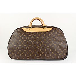 Louis Vuitton Monogram Eole 50 Rolling Luggage Convertible Duffle Bag 1019lv29