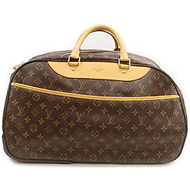 Louis Vuitton Monogram Eole 50 Trolley Duffle Rolling Luggage 863178