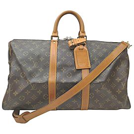 Louis Vuitton Monogram Keepall Bandouliere 45 Duffle Bag with Strap 862872