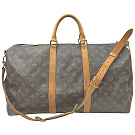 Louis Vuitton Monogram Keepall Bandouliere 50 Duffle Bag with Strap 862704