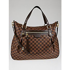 Louis Vuitton Damier Ebene Evora MM 2way Hobo 17LZ1211