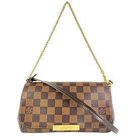 Louis Vuitton Damier Ebene Favorite PM Crossbody Flap 5LVA1116