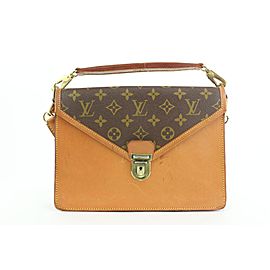 Louis Vuitton Monogram Sac Biface Crossbody Flap Bag 862636