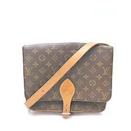 Louis Vuitton Monogram Cartouchiere GM Cult Sierre Crossbody Flap Bag 861665