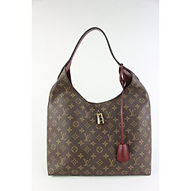 Louis Vuitton Discontinued Monogram Flower Hobo Artsy 121lv34