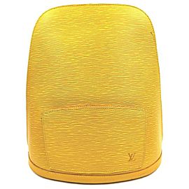 Louis Vuitton Yellow Epi Leather Gobelins Backpack 862494