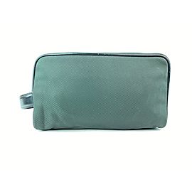 Louis Vuitton Green Taiga Nylon Palana Cosmetic Pouch Toiletry Case 18L918