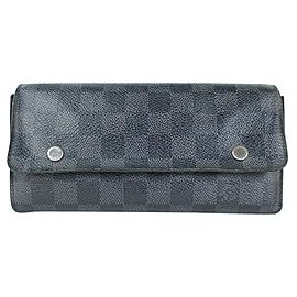 Louis Vuitton Grey Long Damier Graphite Modulable 95lj3 Wallet