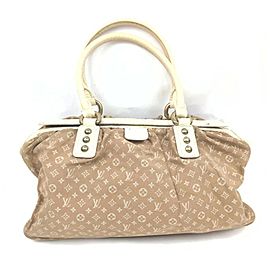 Louis Vuitton Brown Monogram Mini Lin Trapeze GM Speedy 861739