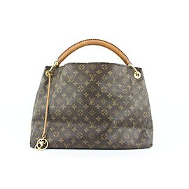 Louis Vuitton Monogram Artsy MM Braided Hobo Bag 725lvs324