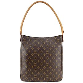 Louis Vuitton Monogram Looping GM Zip Hobo bag 1123lv32