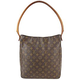 Louis Vuitton Monogram Looping GM Zip Hobo Bag 1LV1021