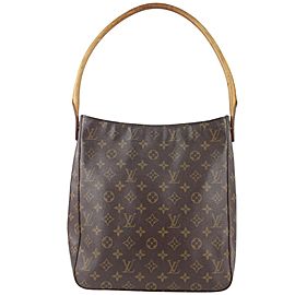 Louis Vuitton Monogram Looping GM Zip Hobo Bag 2L1020