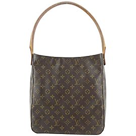 Louis Vuitton Monogram Looping GM Zip Hobo Bag