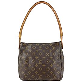 Louis Vuitton Monogram Looping Zip Hobo Bag 218lvs714