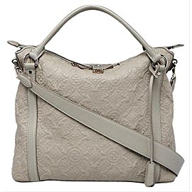 Louis Vuitton Gris Antheia Monogram Leather Ixia PM Bag 235lvs56