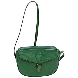 Louis Vuitton Green Borneo Jeune Fille Cross Body 859798