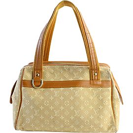 Louis Vuitton Josephine Monogram Mini Lin 6lz0626 Beige Canvas Shoulder Bag