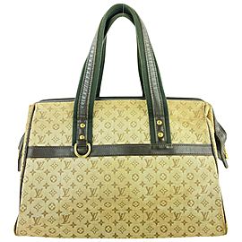 Louis Vuitton Olive Khaki Monogram Josephine GM 32LVA11117