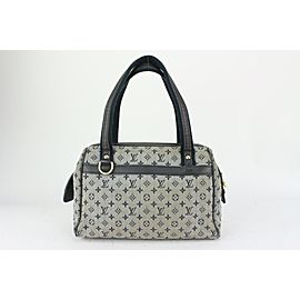 Louis Vuitton Navy Monogram Mini Lin Josephine PM 820lv3