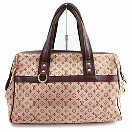 Louis Vuitton Monogram Mini Lin Josephine GM Boston Speedy 35 860701