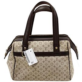 Louis Vuitton Khaki Olive Monogram Mini Lin Josephine Pm Boston Speedy 861928