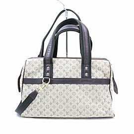 Louis Vuitton Khaki Monogram Mini Lin Josephine Bandouliere Speedy with Strap 857708