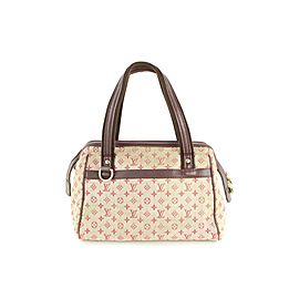 Louis Vuitton Bordeaux Monogram Mini Lin Josephine PM Boston Speedy 2L1111