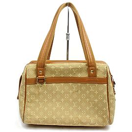 Louis Vuitton Beige Monogram Mini Lin Josephine PM Boston Speedy 858866