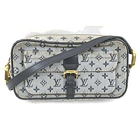 Louis Vuitton Navy Blue Monogram Mini Lin Juliette Crossbody 861524