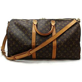 Louis Vuitton Monogram Keepall Bandouliere 50 Duffle with strap 860679