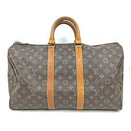 Louis Vuitton Monogram Keepall 45 Boston Duffle PM 862241