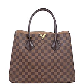 Louis Vuitton Damier Ebene Kensington Tote Bag 323lvs517