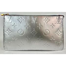 Louis Vuitton Silver Monogram Vernis Lexington Pochette Accessories 5L911