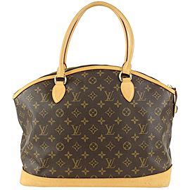 Louis Vuitton Monogram Lockit Horizontal Dome Boston Bag 104lv43