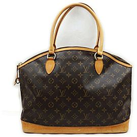 Louis Vuitton Monogram Lockit Horizontal Bowling Bag 21L712