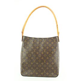 Louis Vuitton Monogram Looping GM Zip Hobo 493lvs35