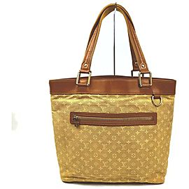 Louis Vuitton Beige Monogram Mini Lin Lucille GM Tote Bag 863049