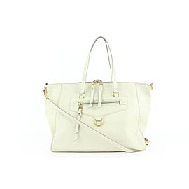 Louis Vuitton Ivory Monogram Lumineuse PM 2way Convertible Zip Tote Bag 935lvs415